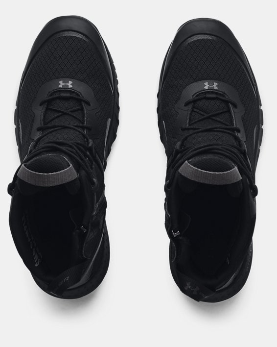 Men's UA Micro G® Valsetz Zip Mid Tactical Boots, Black, pdpMainDesktop image number 2